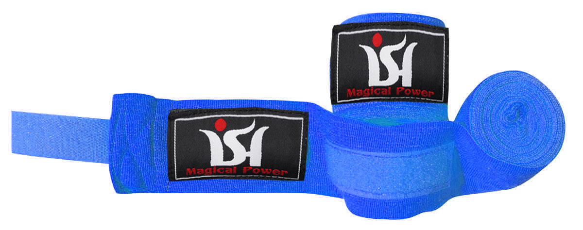 Boxing Hand Wraps with Thumb Loop and Hook & Loop Closure - Support & Protection