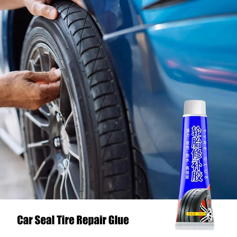 50ml Tire Sidewall Repair Glue for Punctures & Leaks, Easy Fix