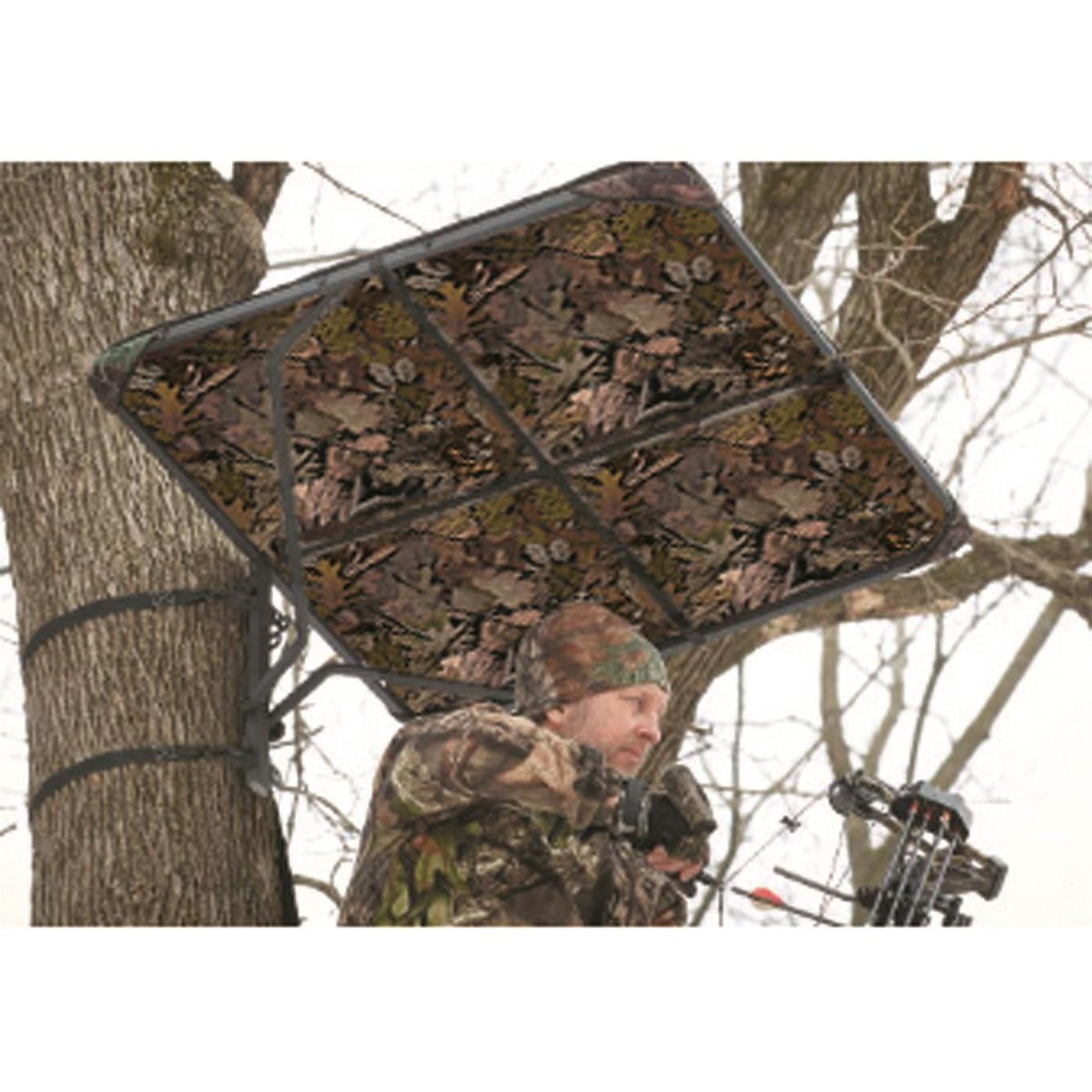Hunting Tree Stand Umbrella - Waterproof Shelter for Rain and Sun