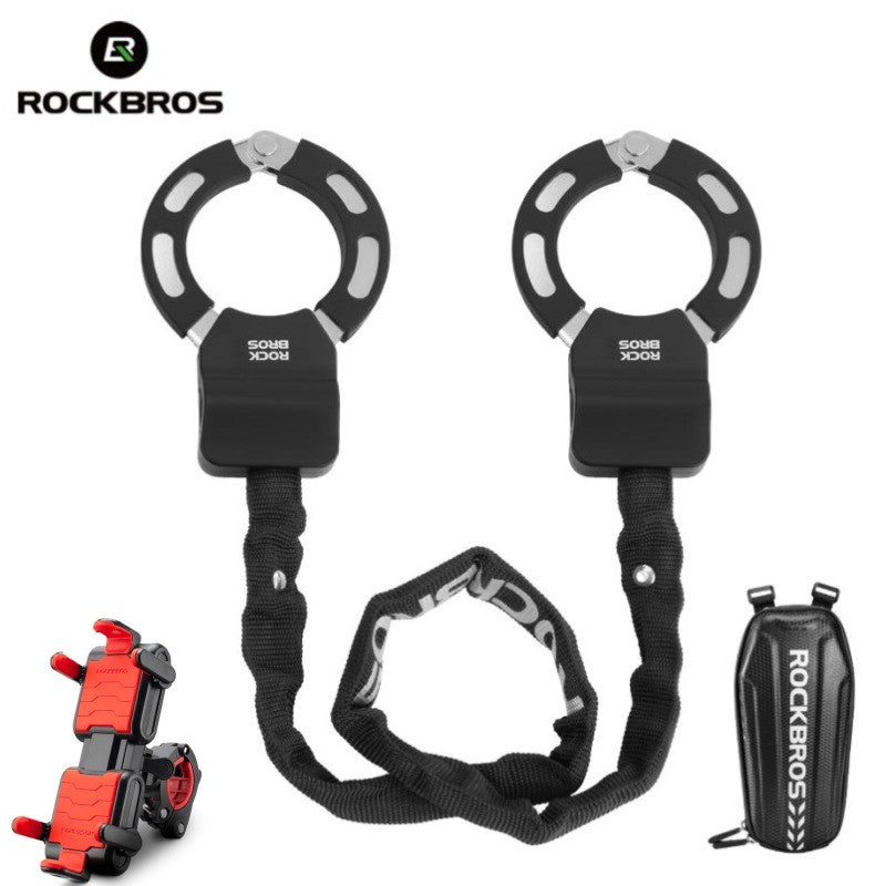Scooter Lock with Waterproof Chain and Bike Chain Lock & Keys