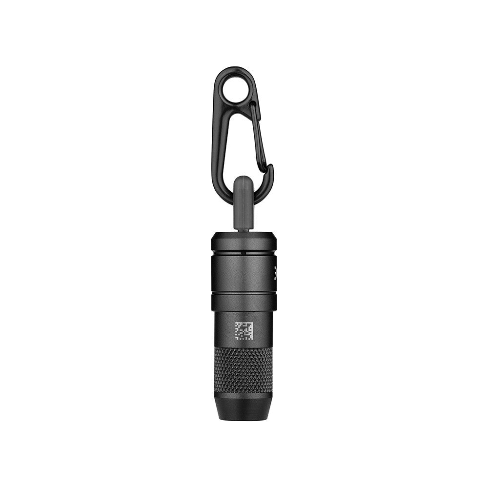 Rechargeable Mini Keychain Flashlight 50 Lumens - Compact, Hands-Free, USB Charging