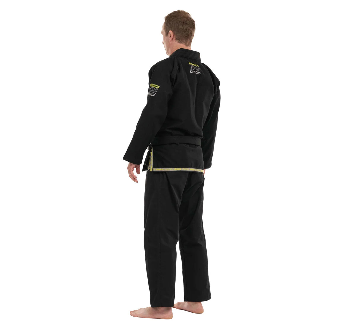 Lightweight Brazilian Jiu-Jitsu Gi for Men - All Sizes, Black and Green