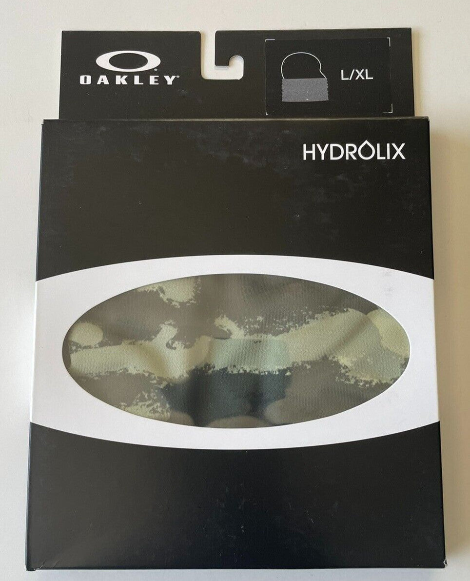 Hydrolix Face Cover Mask with Reflective Tag and Moisture-Wicking Fabric - Green Camo