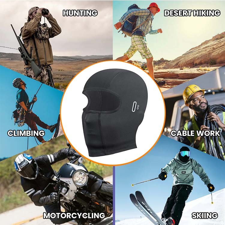 Breathable UV Protection Balaclava Face Mask for Skiing & Motorcycle Riding