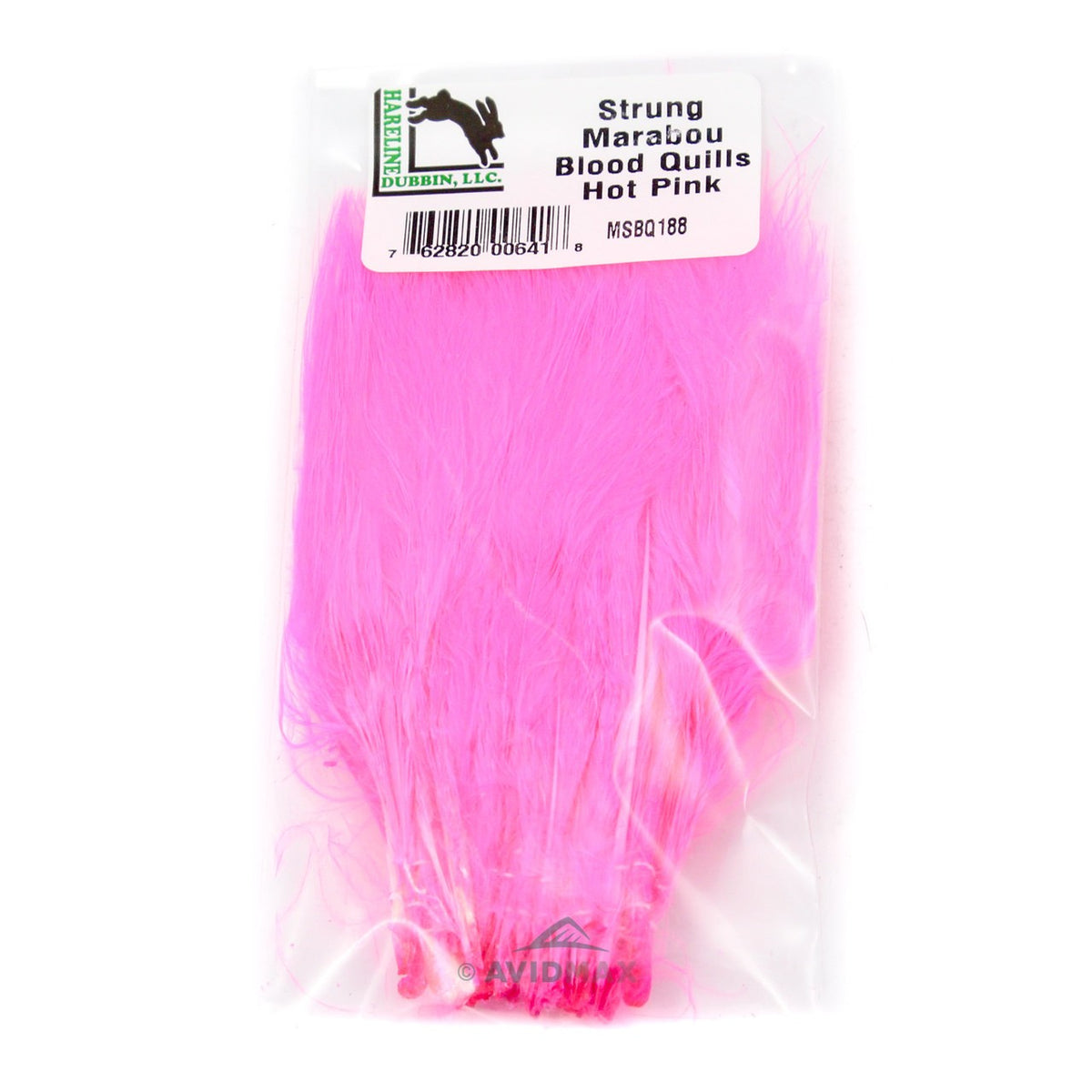 Marabou Strung Blood Quills for Fly Tying - Wide Color Range