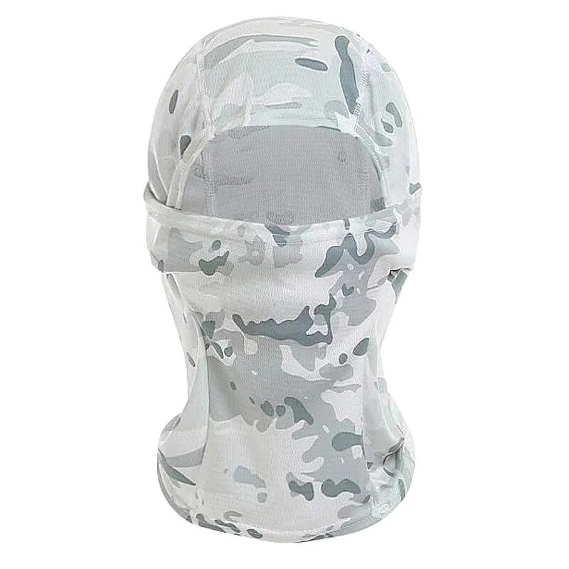 Tactical Camo Face Mask UV Protection Balaclava for Outdoor Activities