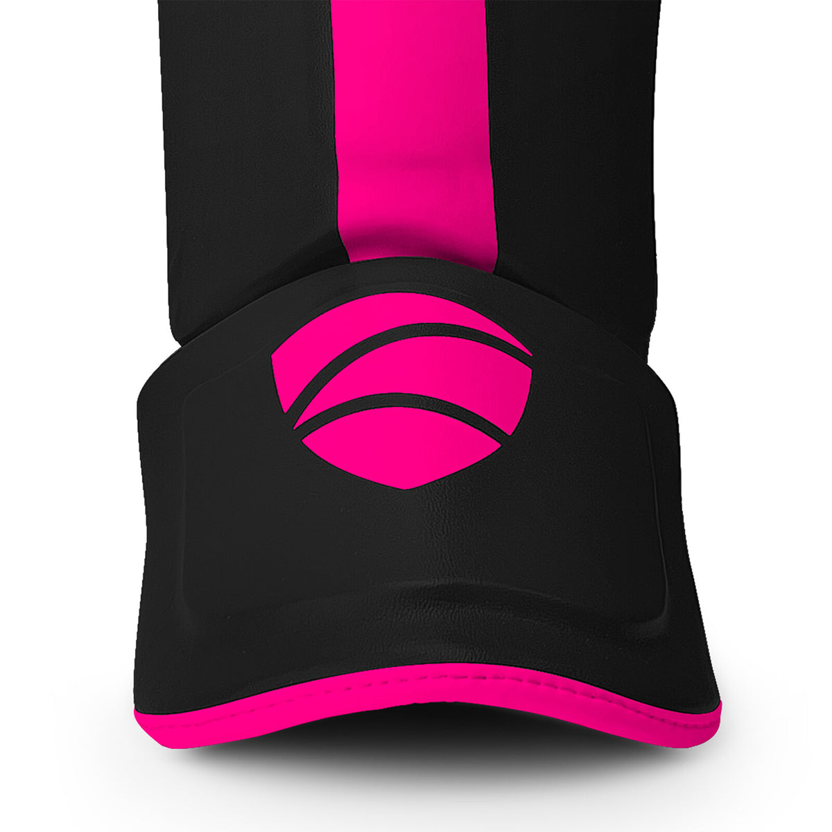 MMA Shin Guards with Foot Instep Protectors for Kickboxing & Martial Arts - Pink