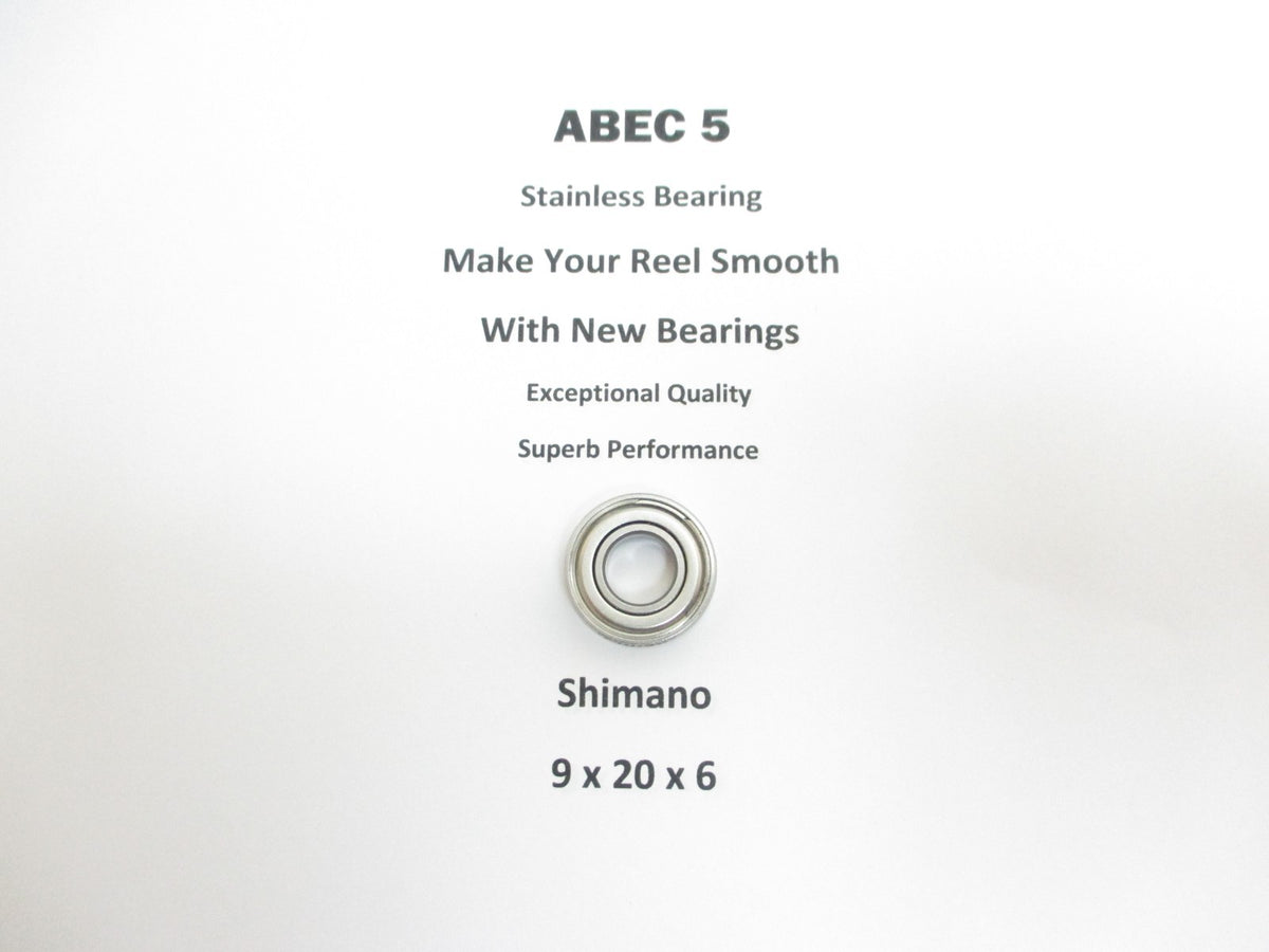 Bicycle Hub Bearings Stainless Steel 9x20x6mm for Cycling Wheel Parts