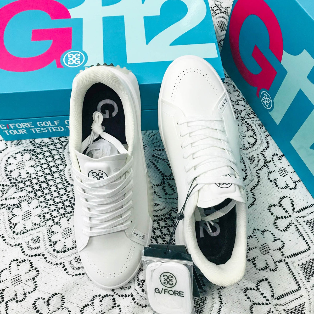 Men's Snow and Nimbus Golf Shoes - Waterproof PU Leather Sneakers