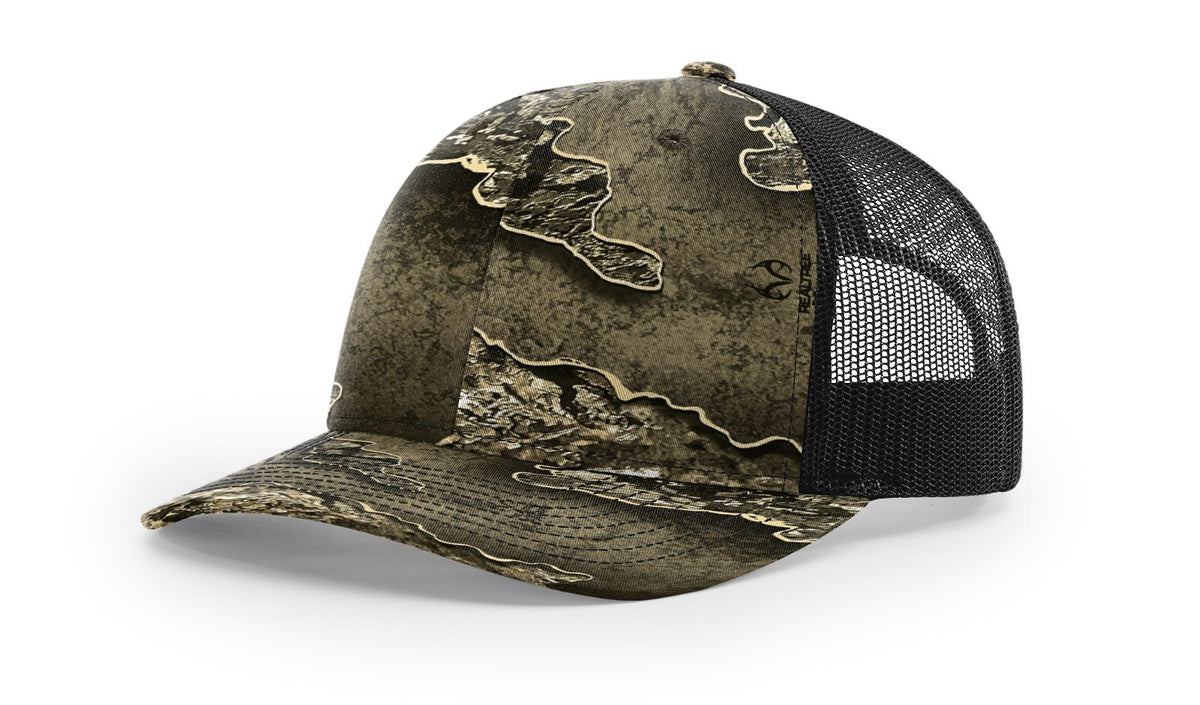Richardson Camo Trucker Hat Adjustable Snapback Cap Multiple Colors