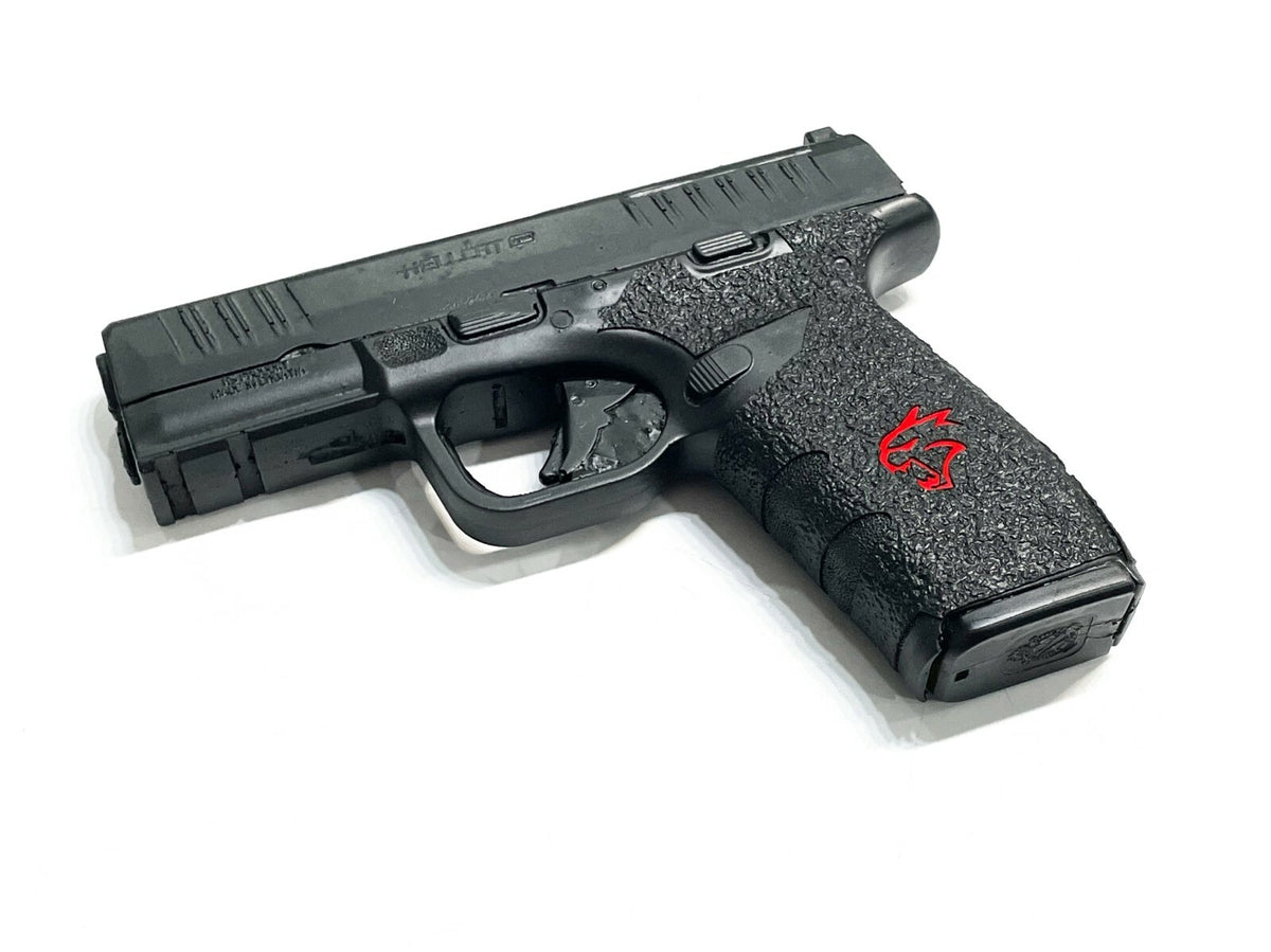 Tactical Sandpaper Gun Grip Wrap for Springfield Hellcat PRO - Improve Control