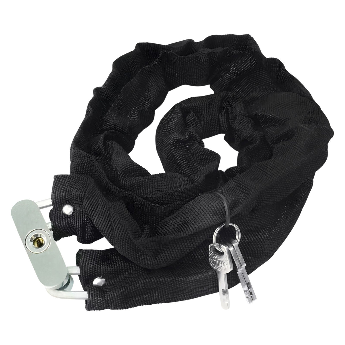 Heavy Duty Chain Lock Kit 6 Ft Bicycle Motorcycle Security Lock with 3 Keys