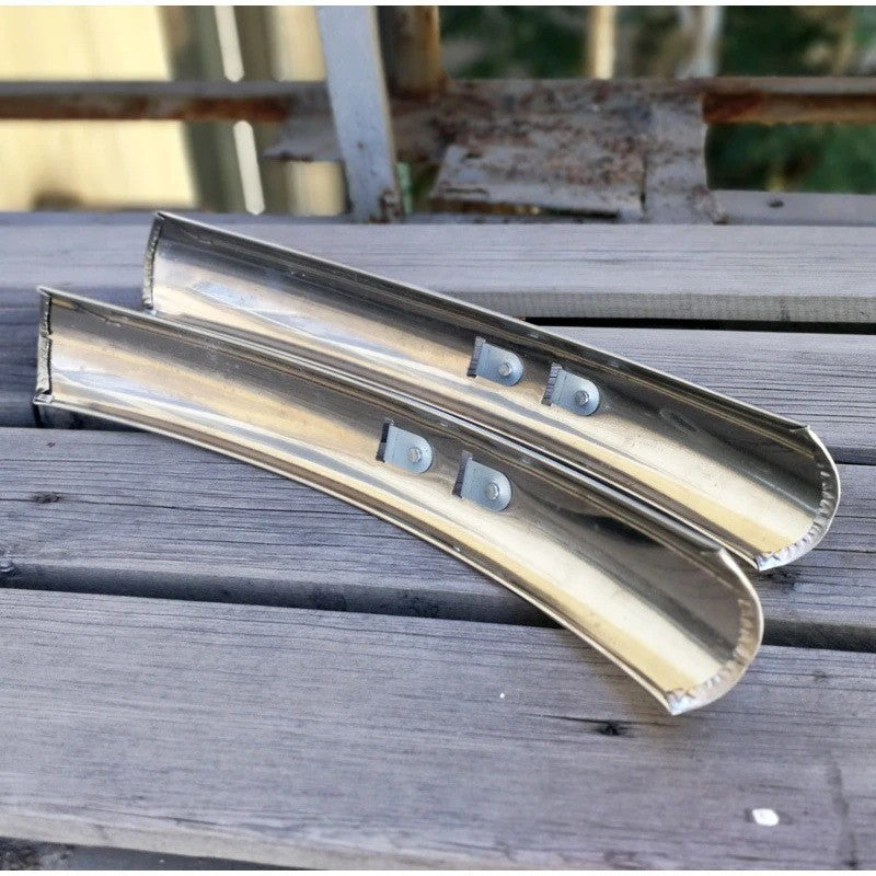 Stainless Steel Bike Fenders Set for 700C Road Bikes - Mudguard Protection