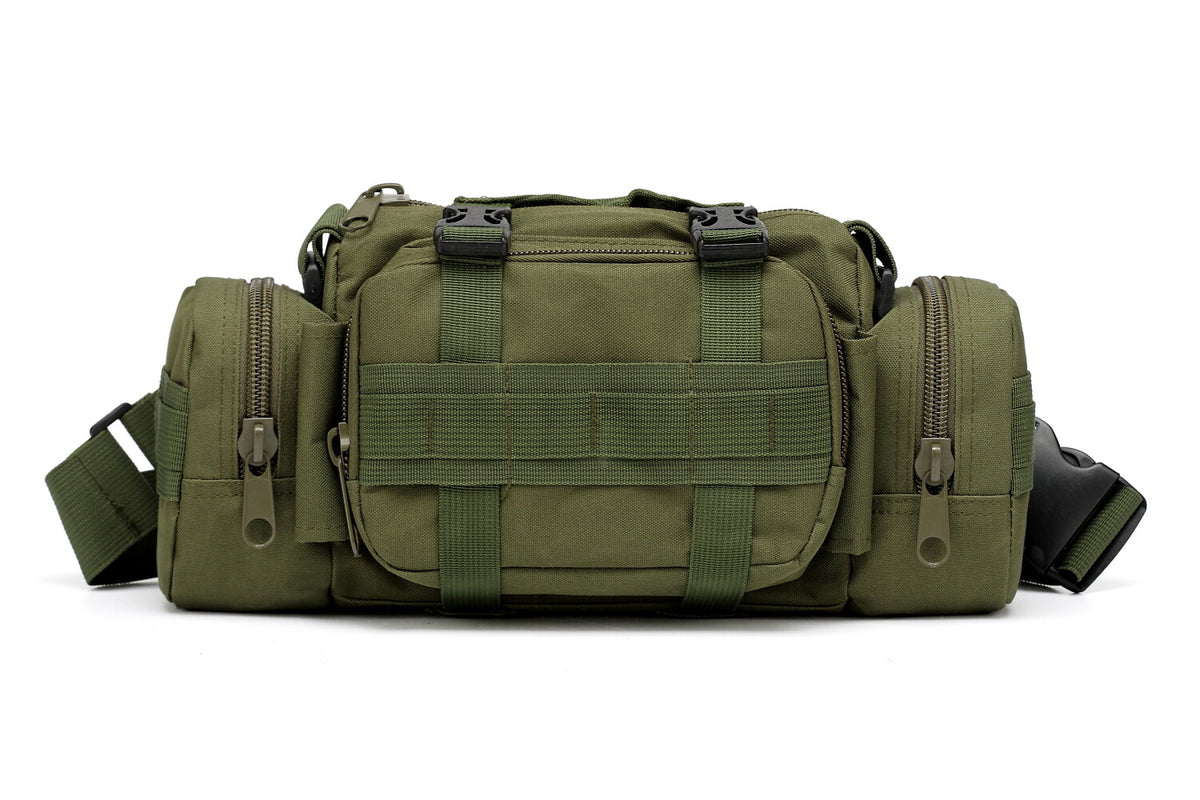 Military Waist Bag Molle Waterproof Fanny Pack Utility Pouch for Outdoor