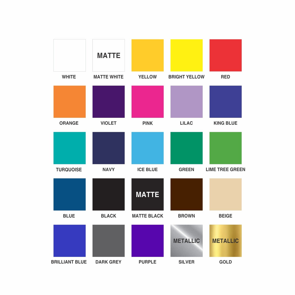Custom Bike Decals - Personalized Bicycle Frame Stickers - All Colors & Sizes
