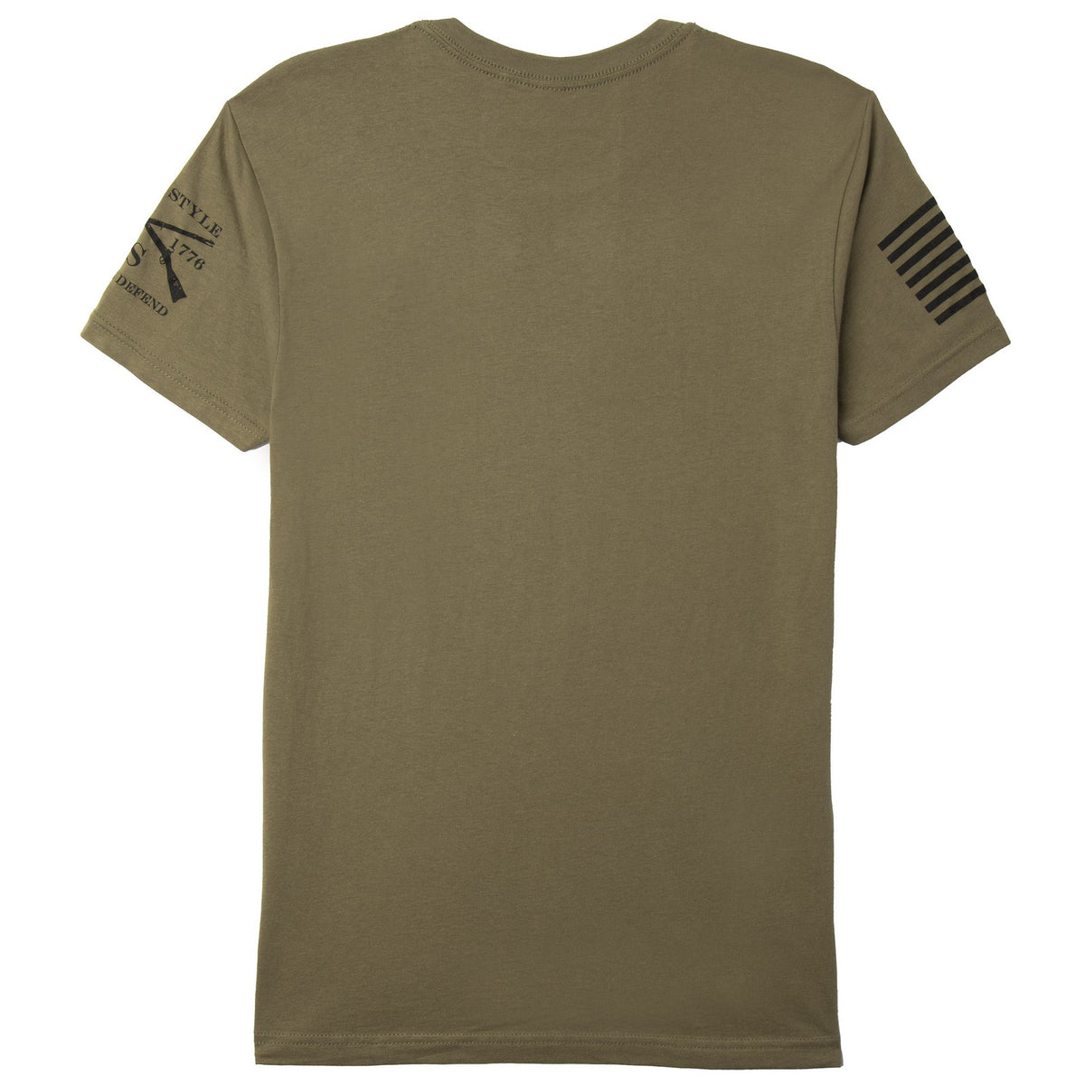 Military Green T-Shirt for Men - Comfortable Casual Wear