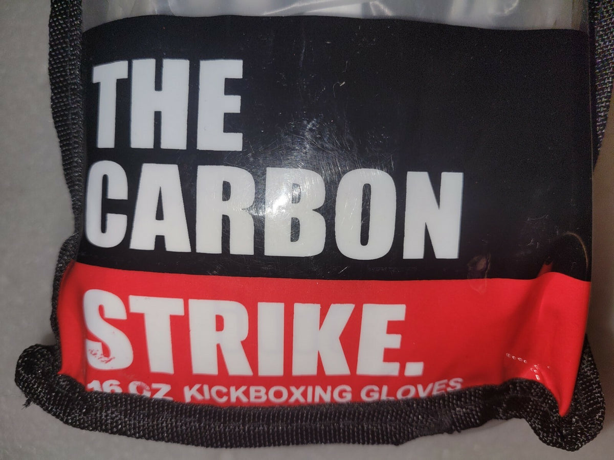 Kickboxing Gloves 16 oz Carbon Strike Canada Flag Maple Leaf Martial Arts Equipment