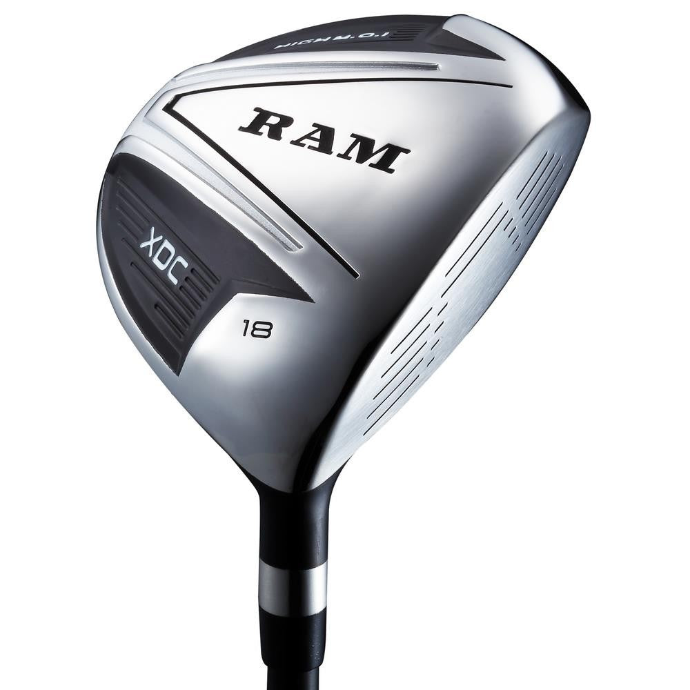Men's Left-Hand Fairway Woods Set with Headcover - Multiple Loft & Flex Options