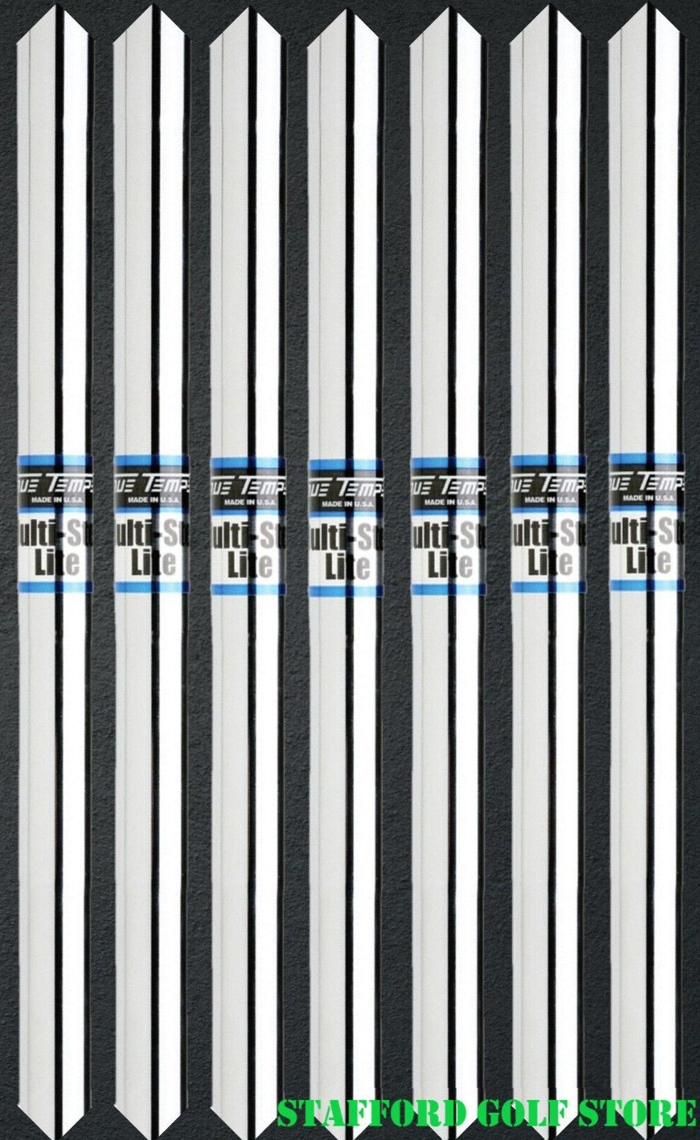 Steel Iron Shaft Set - .370 Tip, Stiff Flex, 99g, 7-Piece Golf Club Shafts