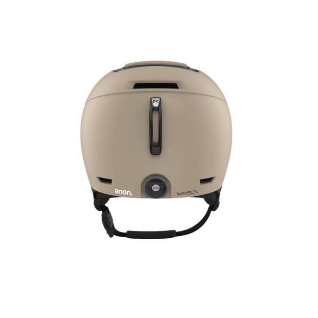 Ski & Snowboard Helmet with WaveCel Impact Protection - Small, Taupe