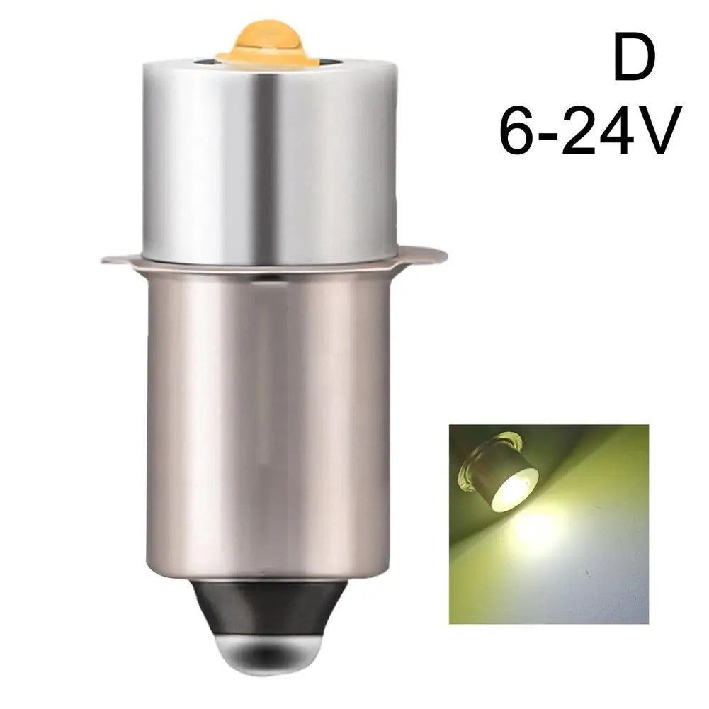 Super Bright LED Upgrade Bulb for Flashlights - 6-24V, 200 Lumens