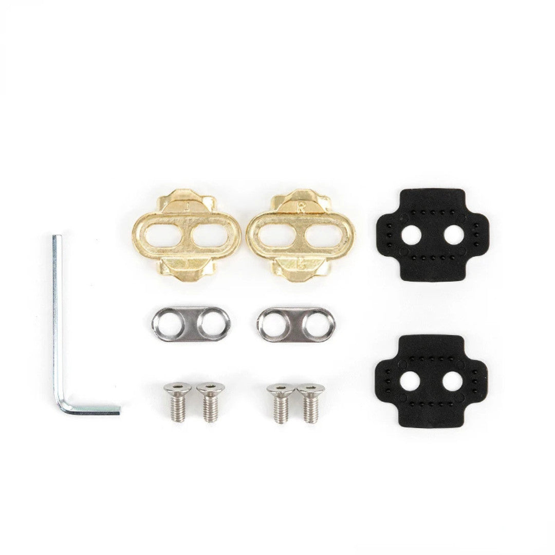 Mountain Bike Copper Pedal Cleats for Crank Brothers-Style MTB Pedals