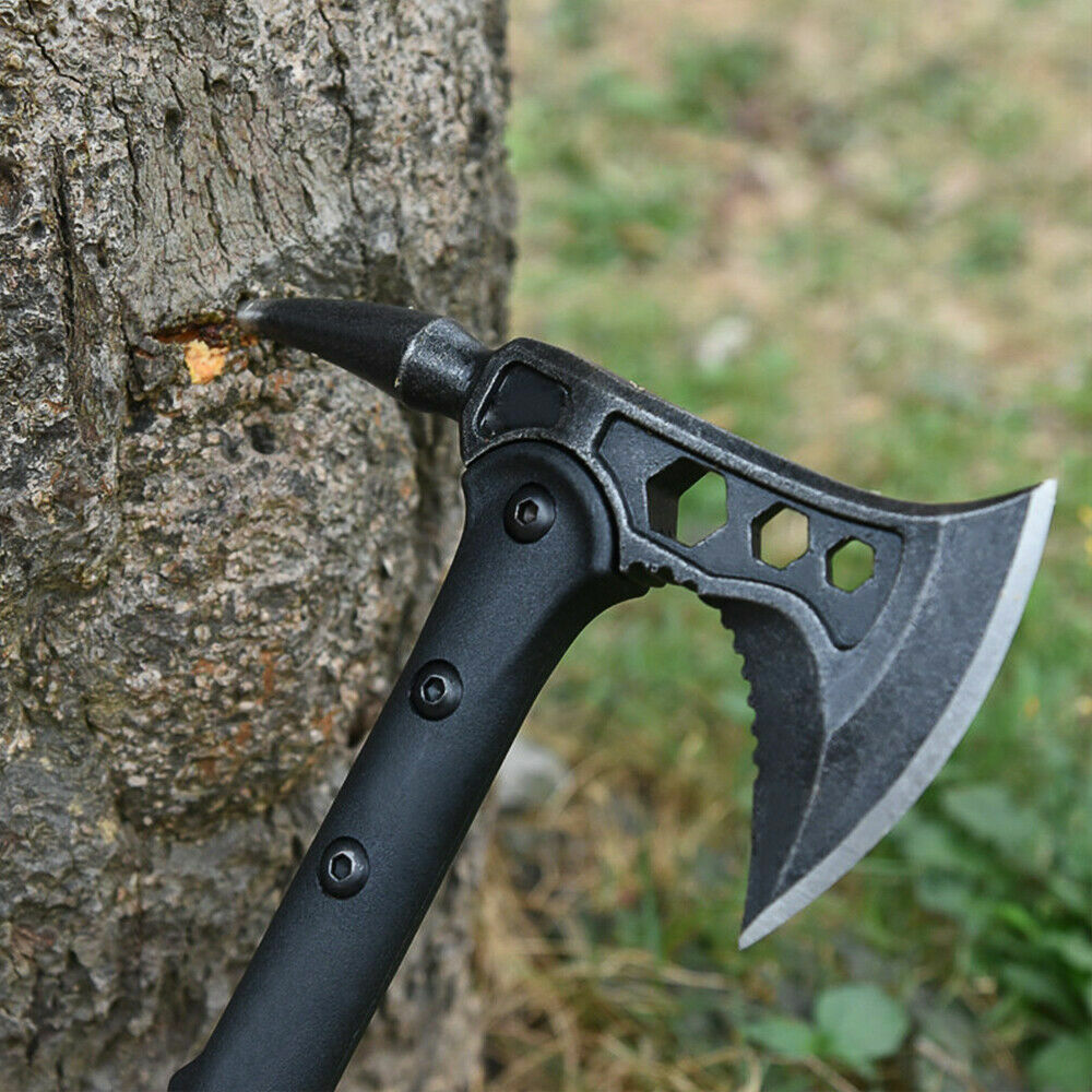 16-Inch Tactical Survival Axe with Sheath - Multi-Style Camping & Hunting Tool