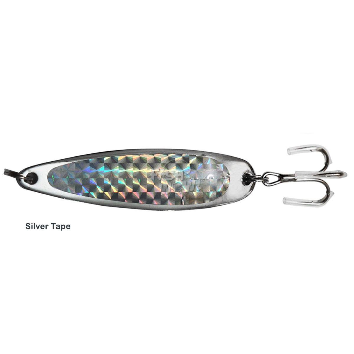 Multi-Size Fishing Spoon Jigs with Treble Hooks - Saltwater & Freshwater Trolling Baits