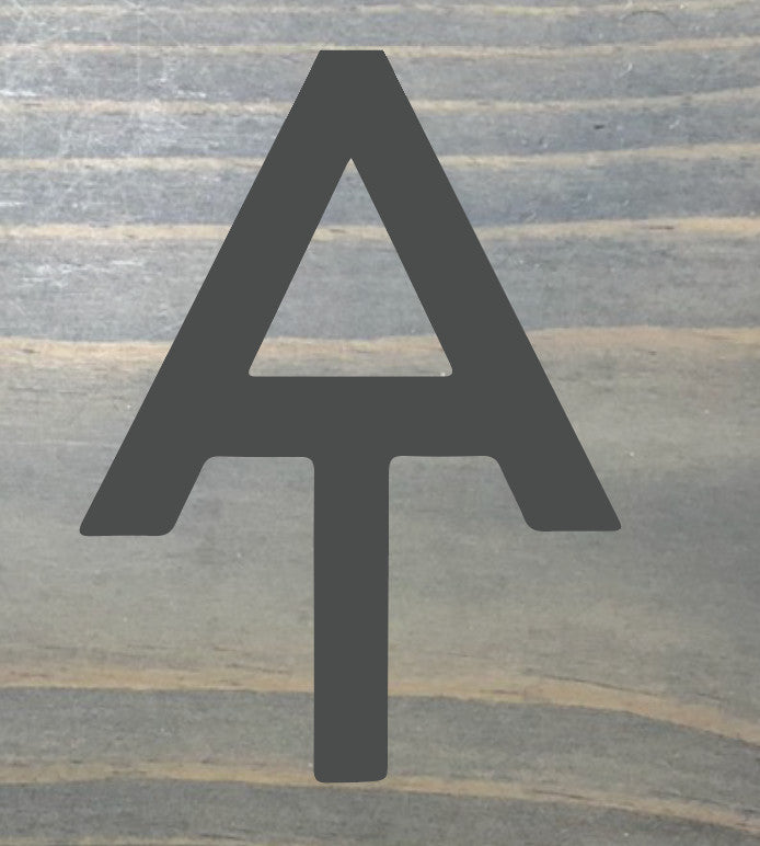 Hiking Mountain Trail Appalachian Trail Decal Sticker for Car and Outdoor Gear