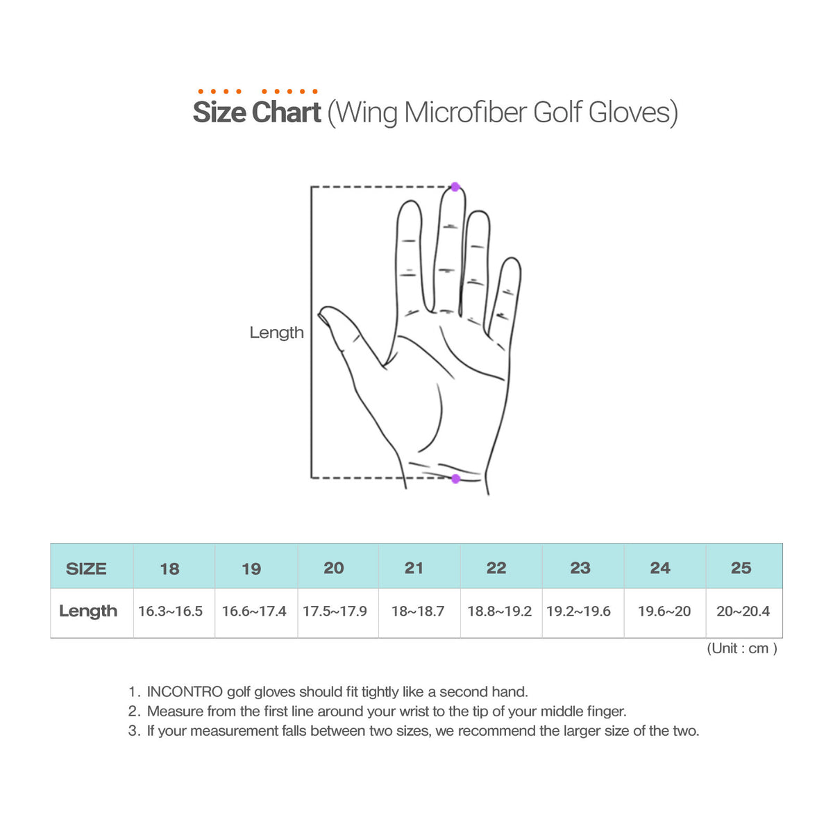 Breathable Washable Microfiber Golf Gloves for Men & Women - Left Hand