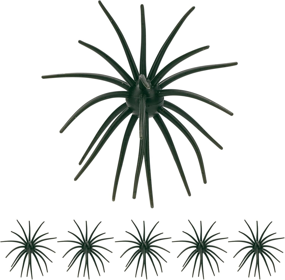 Sea Urchin Soft Plastic Fishing Lures Set for Saltwater and Freshwater