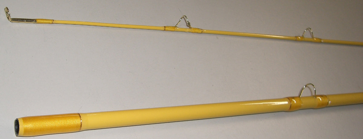 Fly Fishing Rod 7' Featherlight 4 Line Weight Two-Piece Yellow
