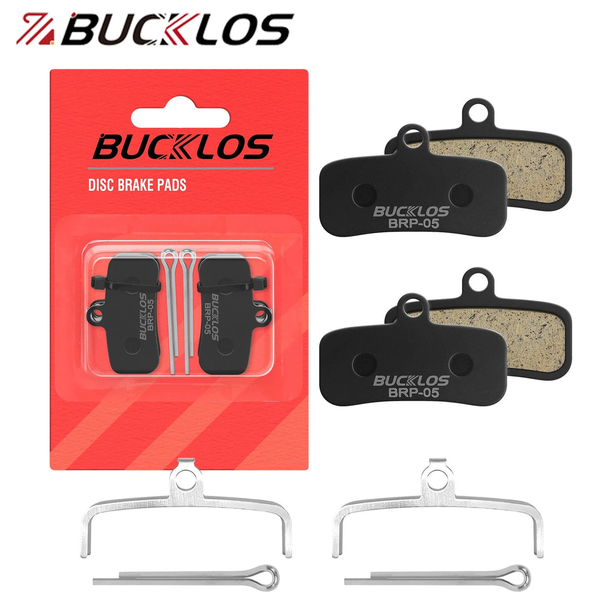 MTB Disc Brake Pads 4 Piston Resin Set for SHIMANO D02S D03S TEKTRO HD-M735