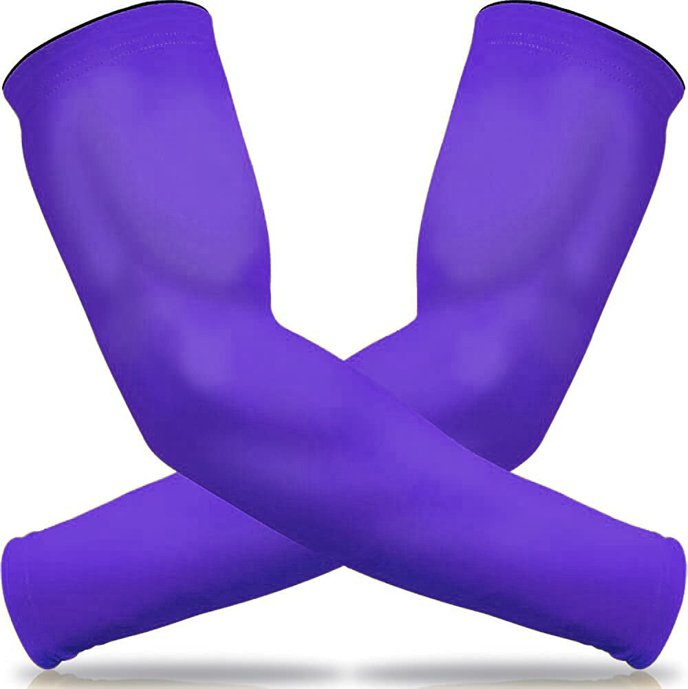 UV Protection Arm Sleeves for Men Women Cooling Compression Sunblock