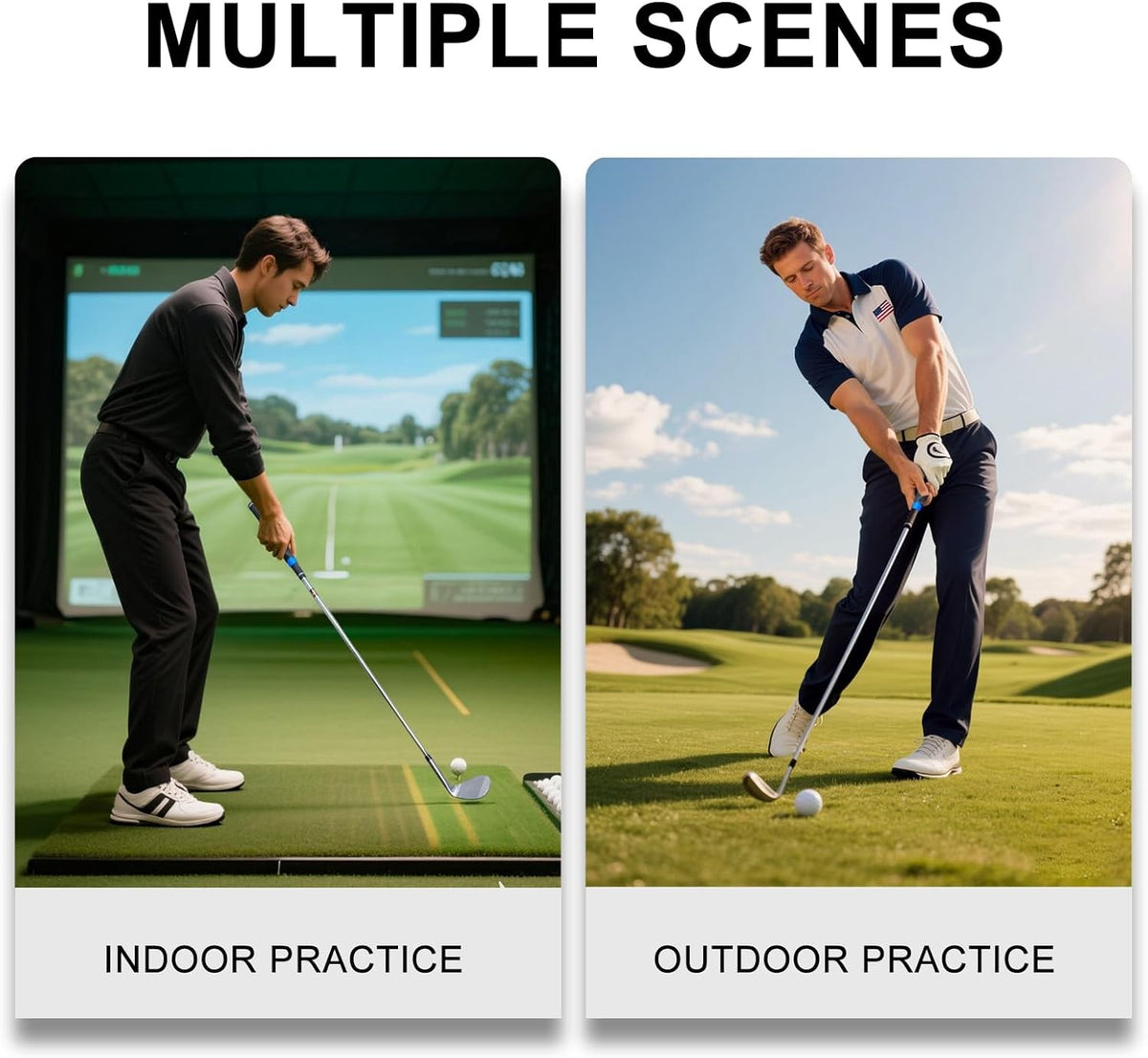 Right-Hand Golf Grip Trainer for Swing Improvement - Universal Fit