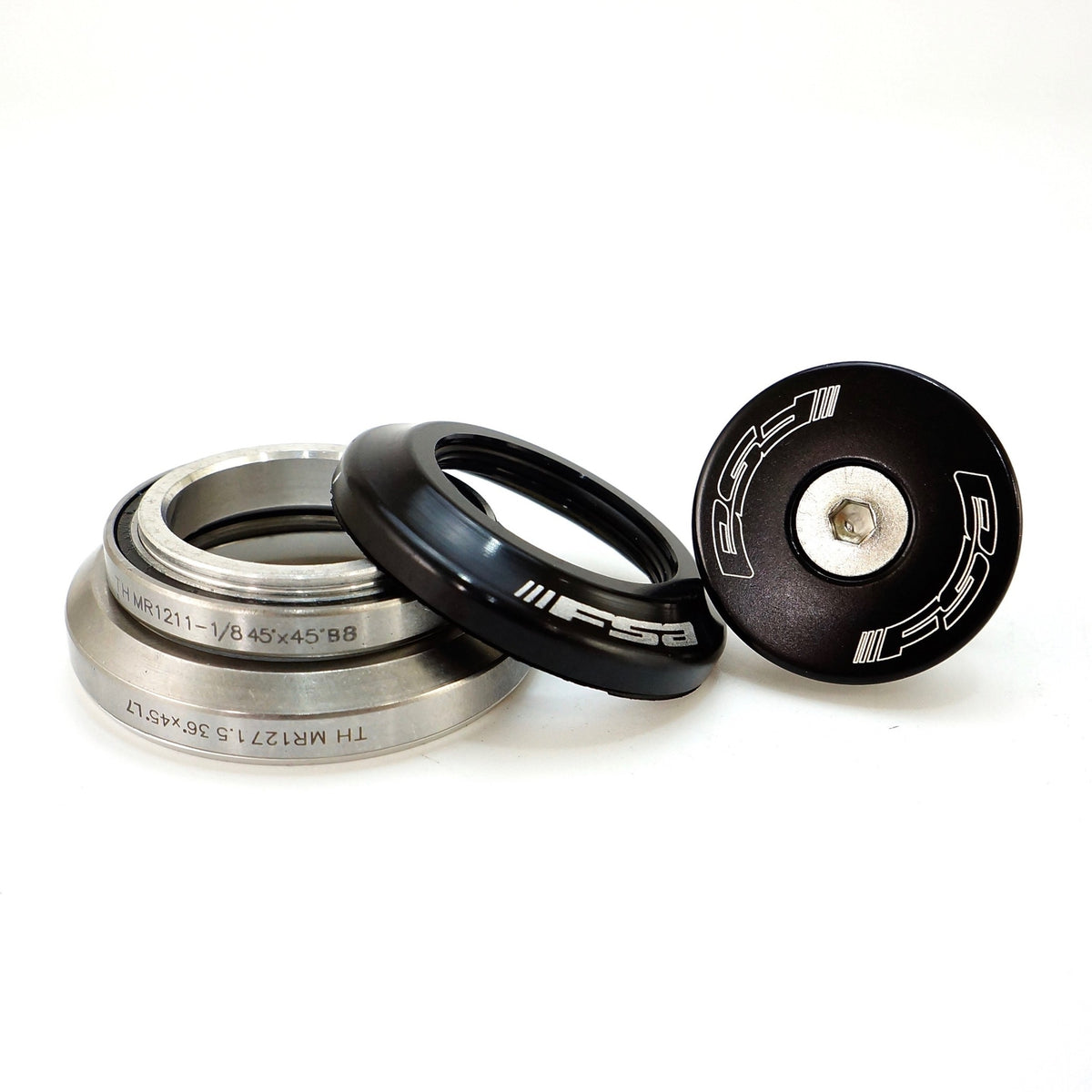 Bicycle Tapered Headset 1.1/8" to 1.5" for 42mm/52mm Headtube & 39.8mm Crown Seat