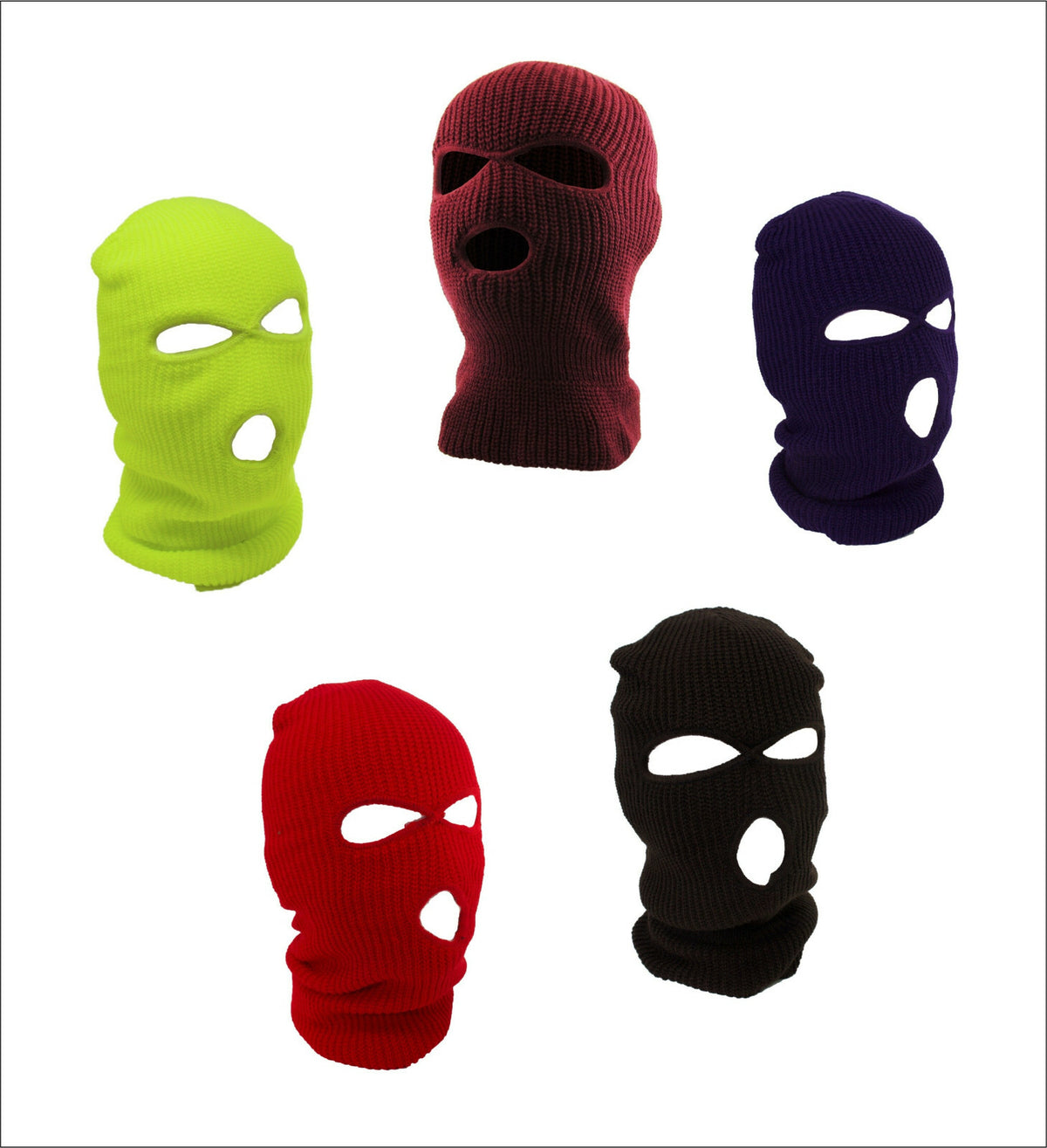 Full Face Ski Mask Winter Balaclava Hat for Cold Weather and Outdoor Sports