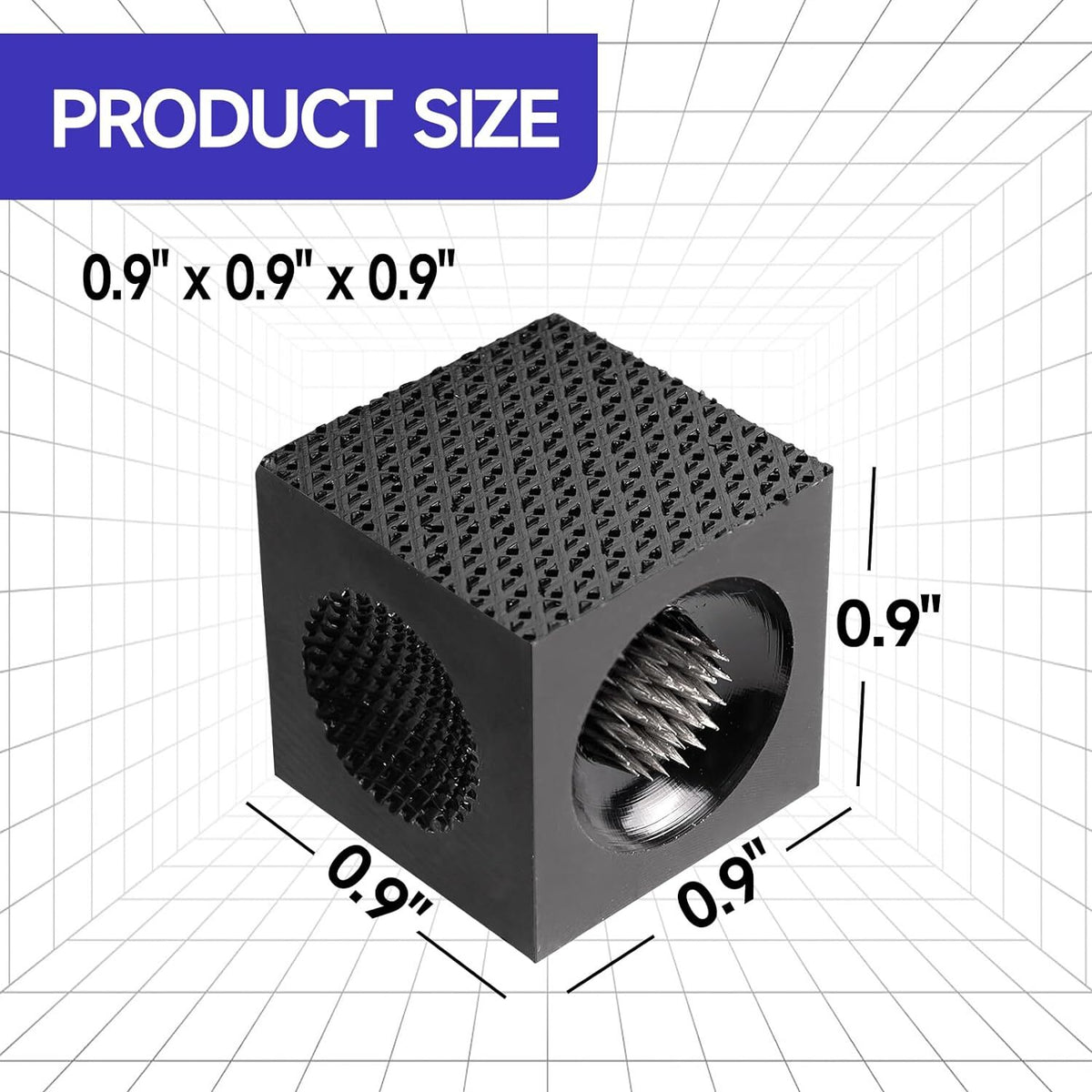 5-in-1 Pool Cue Tip Tool Cube – Scuff, Shape, Aerator & Pin Accessory