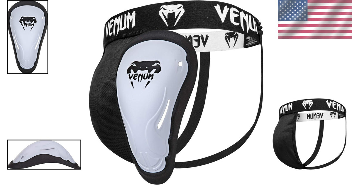Martial Arts Groin Protector with Adjustable Straps for MMA & Kickboxing