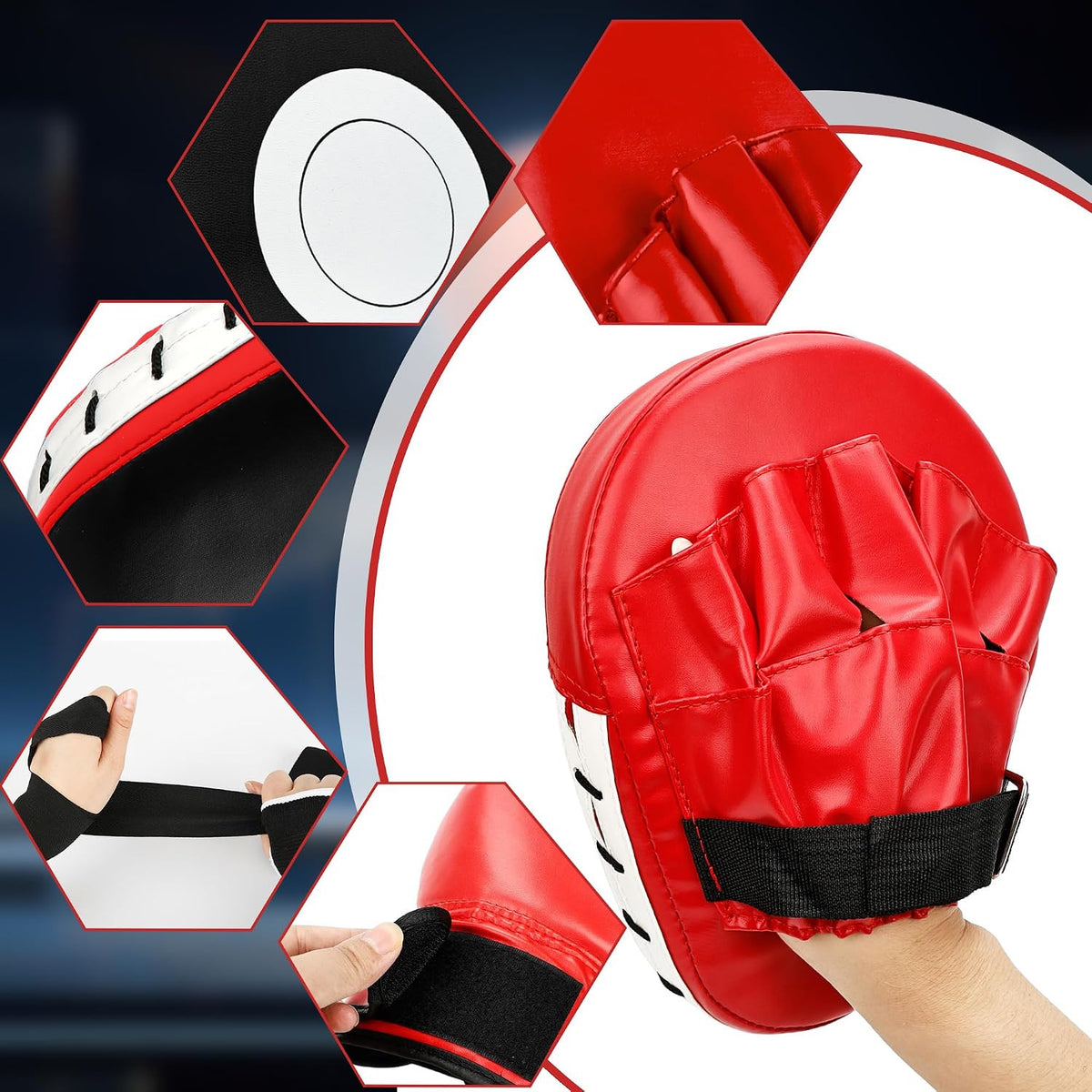 Kids Boxing Gloves and Mitts Set - Youth Martial Arts Training Equipment