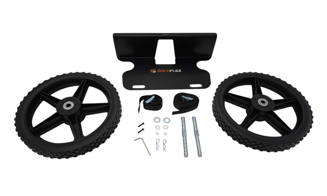 Goldflex Cooler Wheel Kit for 65QT Retrospec Palisade Cooler - Replacement Wheels