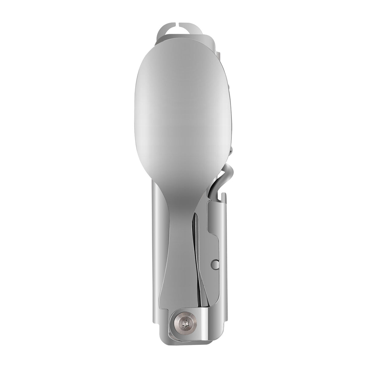Portable 5-in-1 Camping Utensil Set Stainless Steel Foldable Flatware Kit