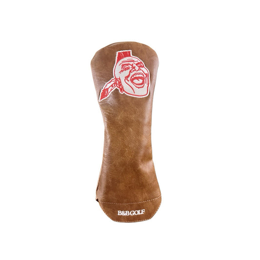 Golf Fairway Headcover - The Big Chief Leather Cover for Drivers