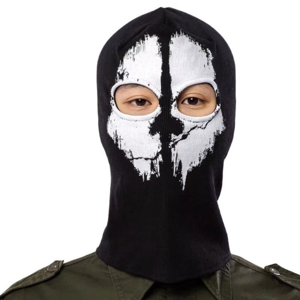 Halloween Ghost Skull Balaclava Face Mask for Sports & Motorcycle Safety