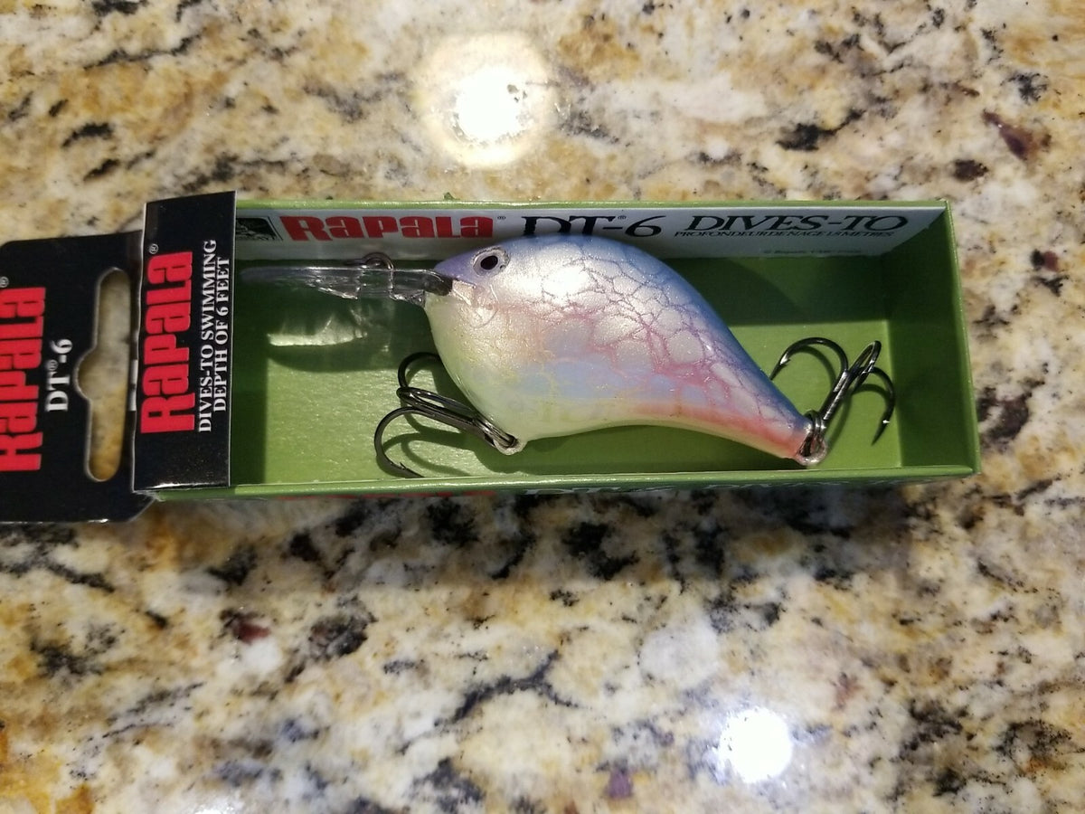 Custom Painted Rapala DT-6 Deep Diver Lure - Fish Attractant