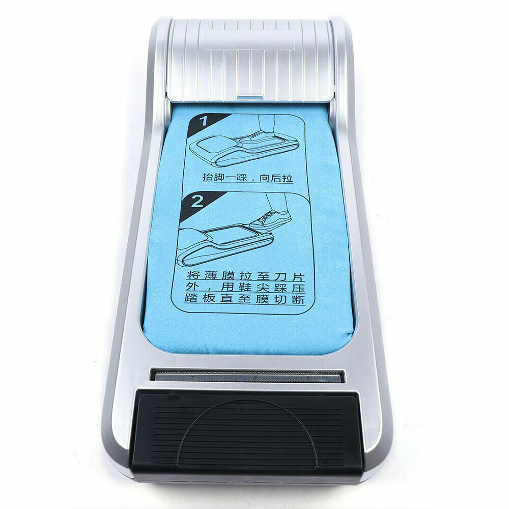 Automatic Shoe Cover Dispenser Machine with 300 Disposable Films - Household