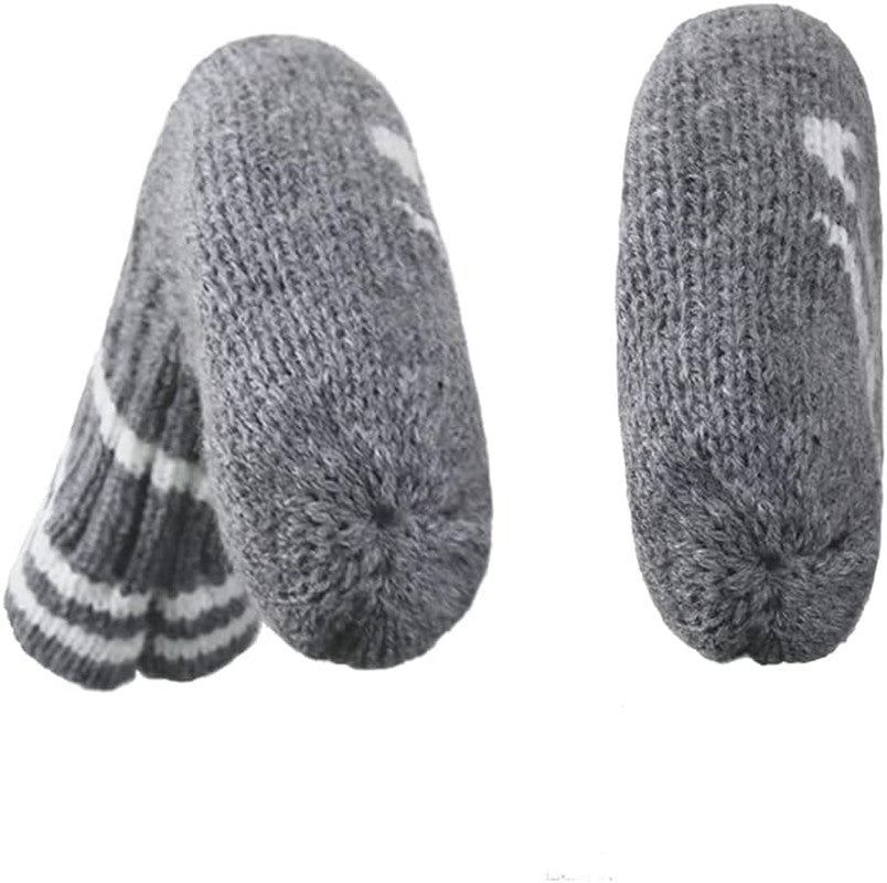 7 Pcs Knitted Golf Head Covers Set for Irons Wedges - Club Protection
