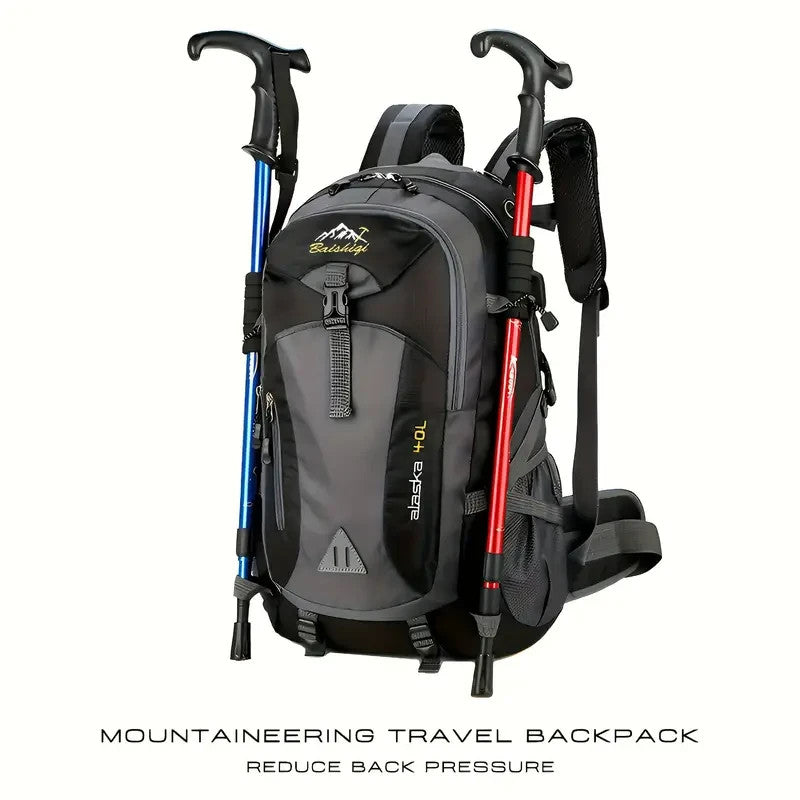 40L Hiking Backpack Large Camping Travel Rucksack Outdoor Daypack