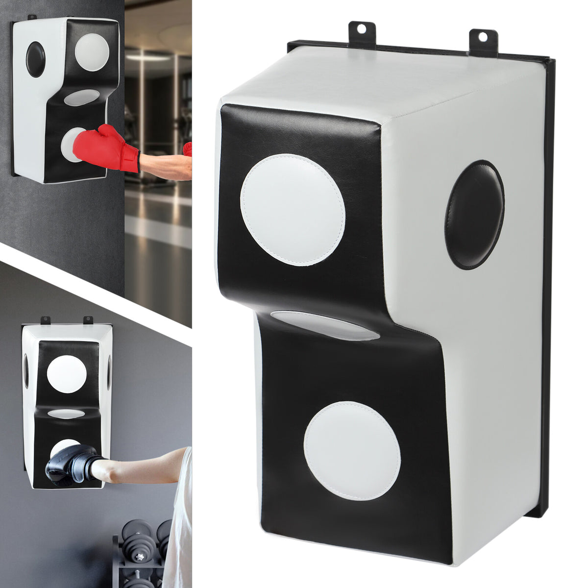 Wall Mount Punching Bag for Boxing Training - Uppercut & Hook Practice