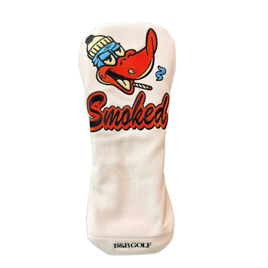 Golf Fairway Headcover Smoked - Premium Synthetic Leather Club Protector
